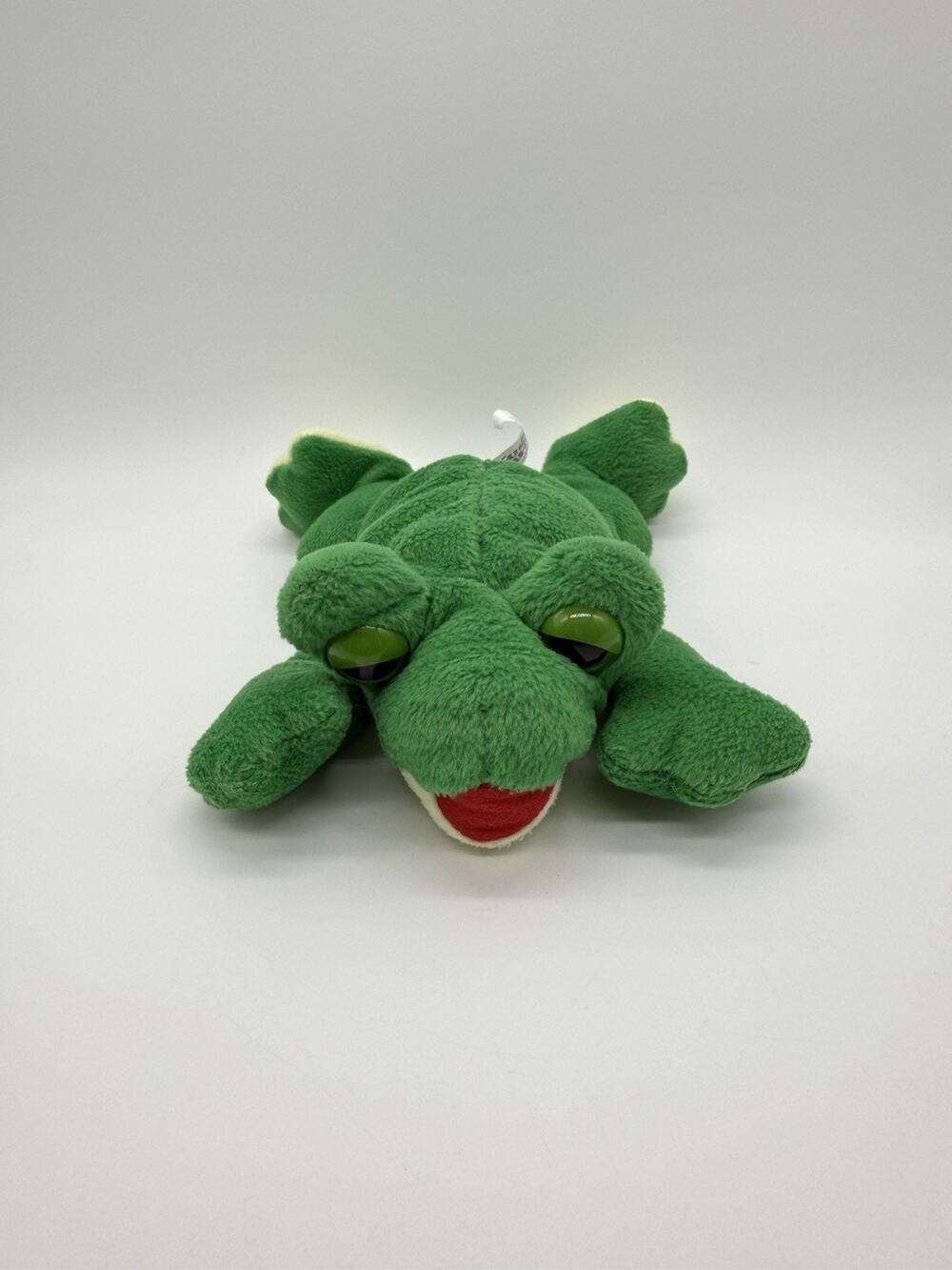 Vintage Cuddle Wit Frog Plush Stuffed Animal Toy 8.5"